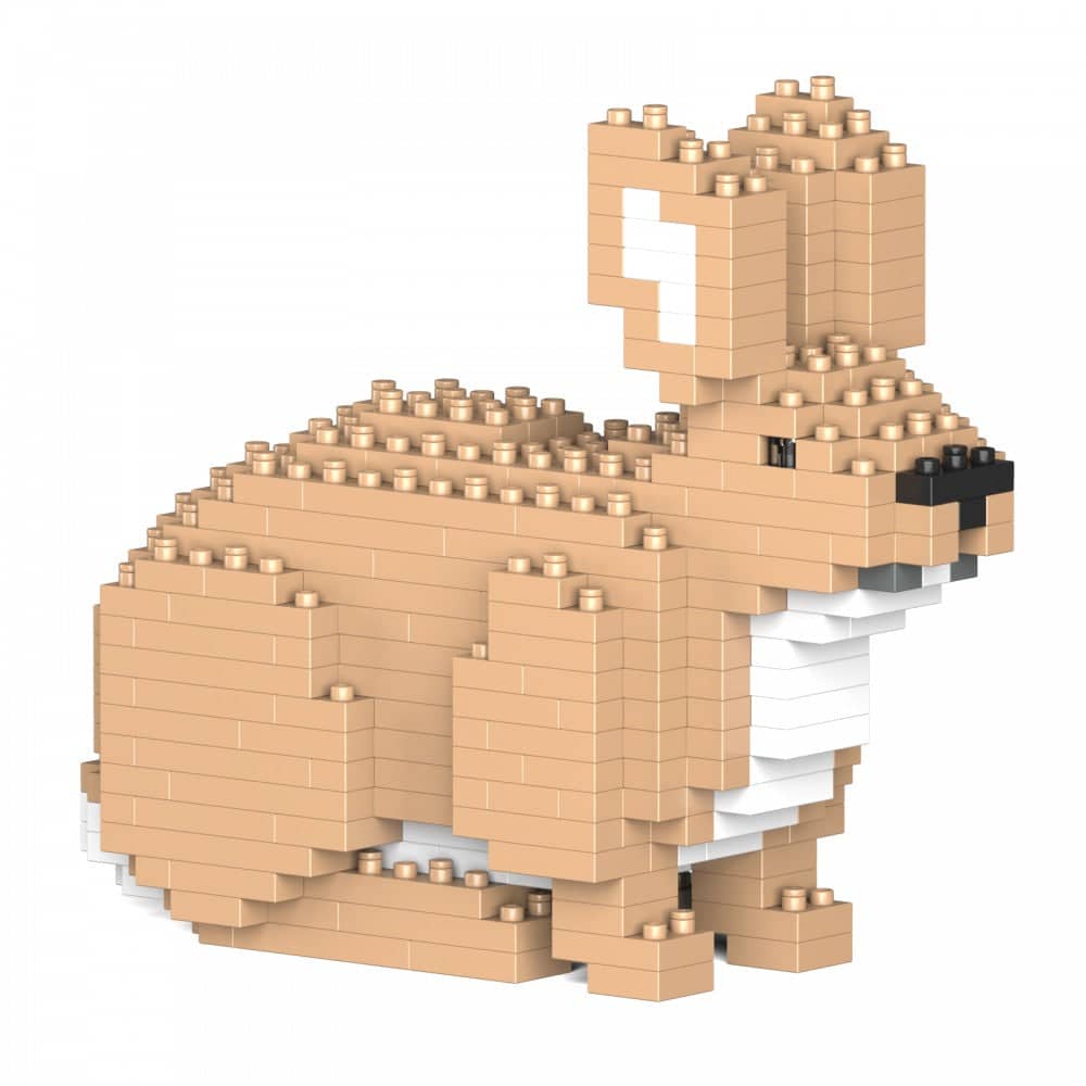 Rabbit Building Kit Interlocking Blocks Pet Building Kit