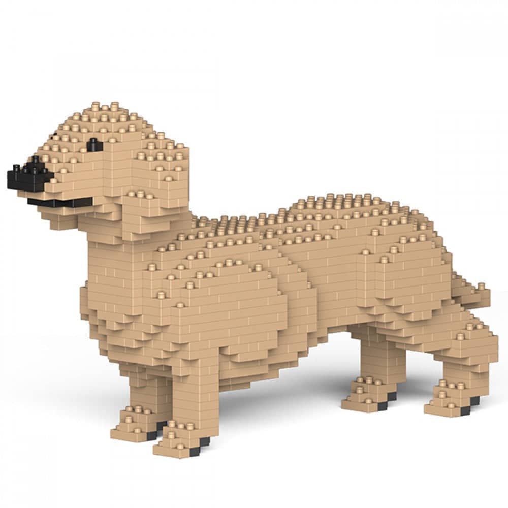 Dachshund Building Kit Interlocking Blocks Pet Building Kit