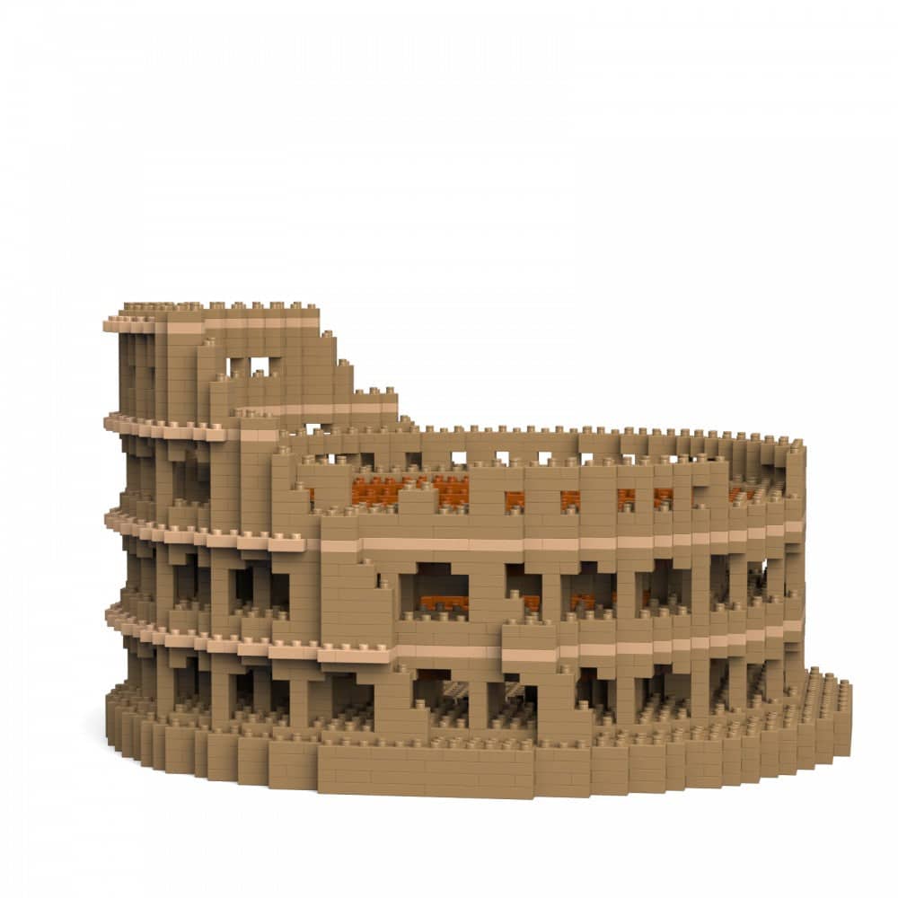 Colosseum Building Kit Interlocking Blocks Pet Building Kit