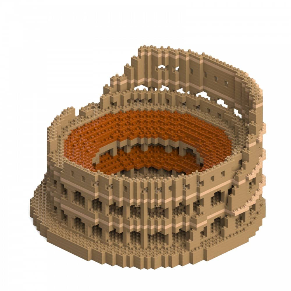 Colosseum Building Kit Interlocking Blocks Pet Building Kit