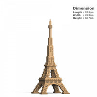 Eiffel Tower Building Kit Interlocking Blocks Pet Building Kit