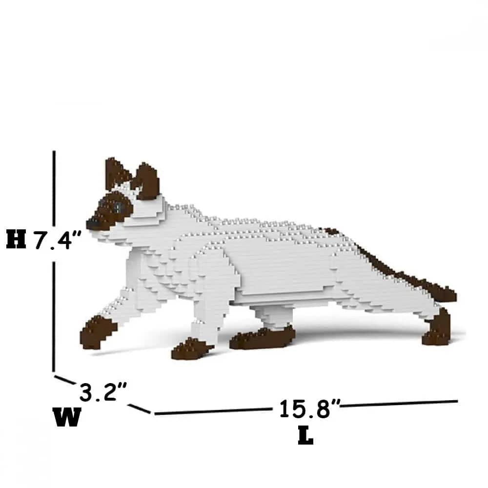 Siamese Cat Building Kit Interlocking Blocks Pet Building Kit