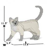 Tonkinese Cat Building Kit Interlocking Blocks Pet Building Kit