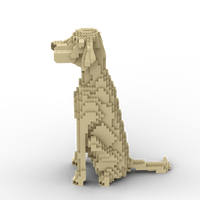 Vizsla Building Kit Interlocking Blocks Pet Building Kit