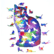 Majestic Cat Building Kit Interlocking Blocks Pet Building Kit