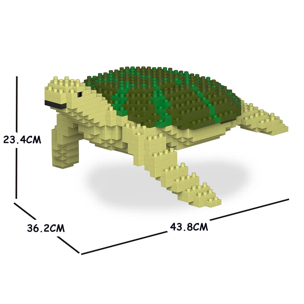 Sea Turtle Building Kit Interlocking Blocks Pet Building Kit