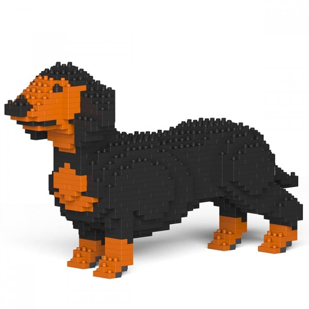 Dachshund Building Kit Interlocking Blocks Pet Building Kit