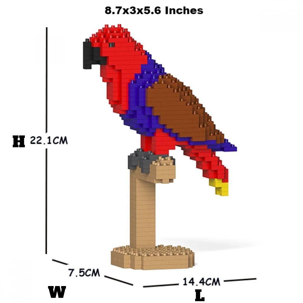 Eclectus Building Kit Interlocking Blocks Pet Building Kit