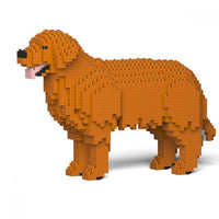 Golden Retriever Building Kit Interlocking Blocks Pet Building Kit