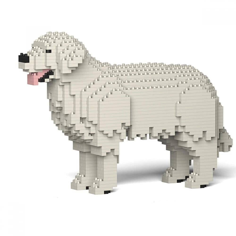 Golden Retriever Building Kit Interlocking Blocks Pet Building Kit