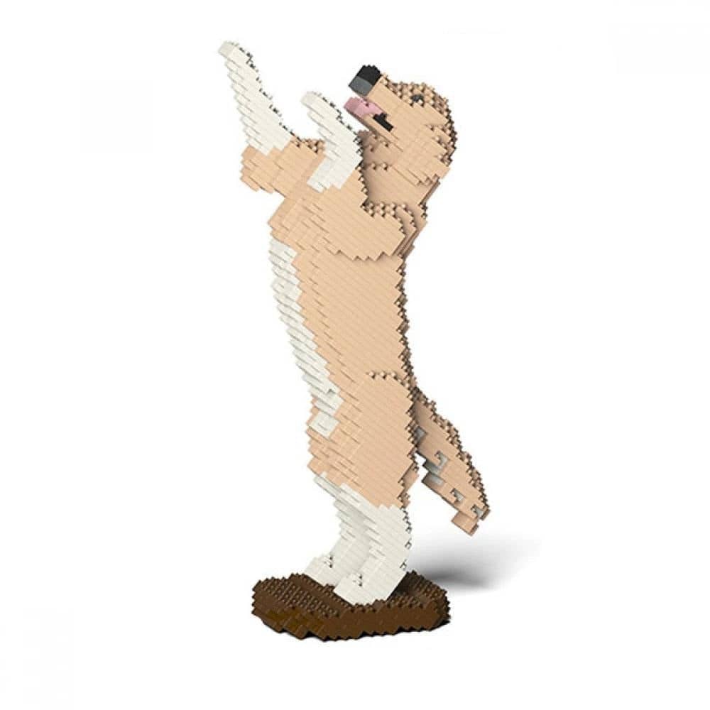 Golden Retriever Building Kit Interlocking Blocks Pet Building Kit