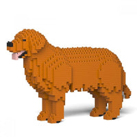 Golden Retriever Building Kit Interlocking Blocks Pet Building Kit