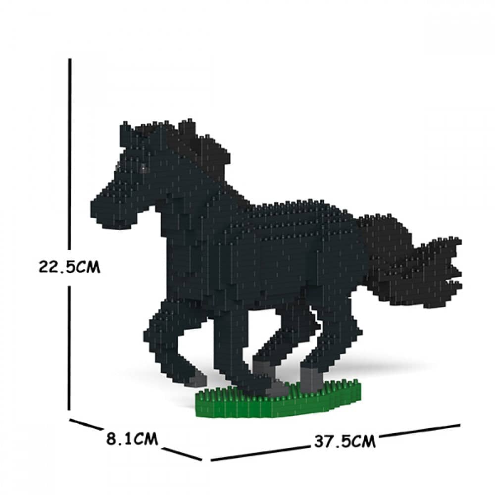 Horse Building Kit Interlocking Blocks Pet Building Kit