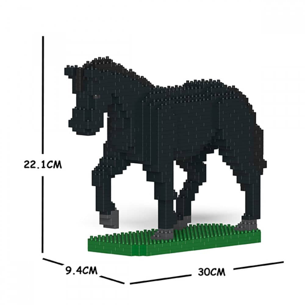 Horse Building Kit Interlocking Blocks Pet Building Kit