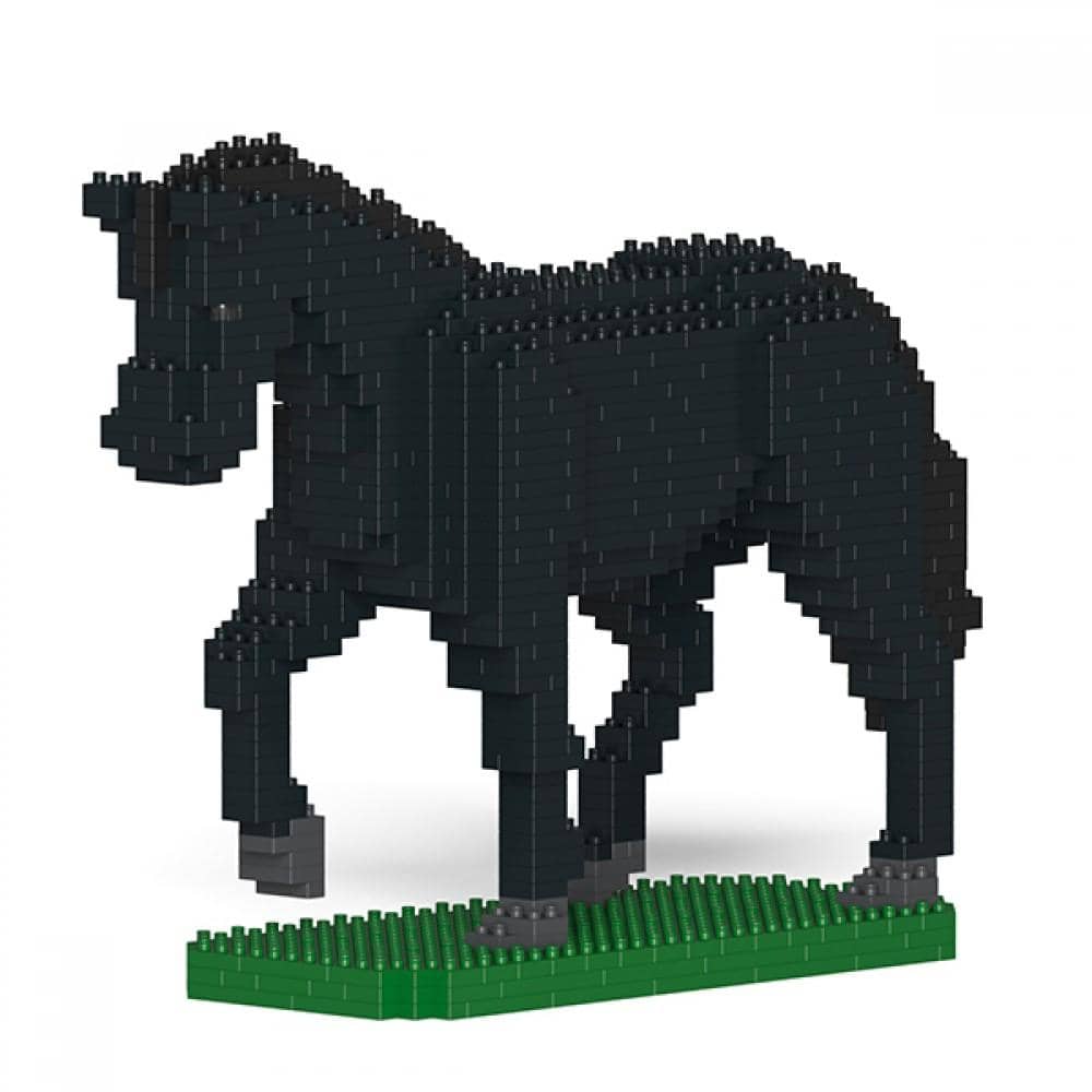 Horse Building Kit Interlocking Blocks Pet Building Kit