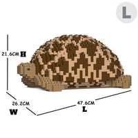 Indian Star Tortoise Building Kit Interlocking Blocks Pet Building Kit