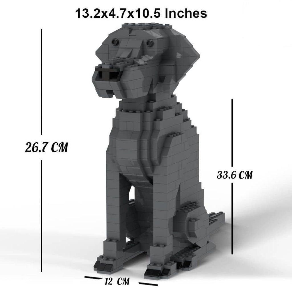 Vizsla Building Kit Interlocking Blocks Pet Building Kit