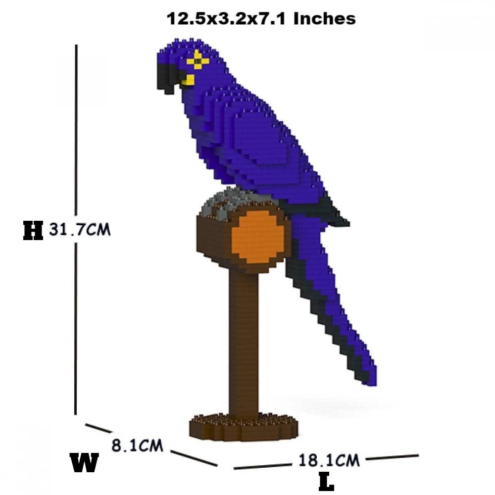 Macaw Building Kit Interlocking Blocks Pet Building Kit