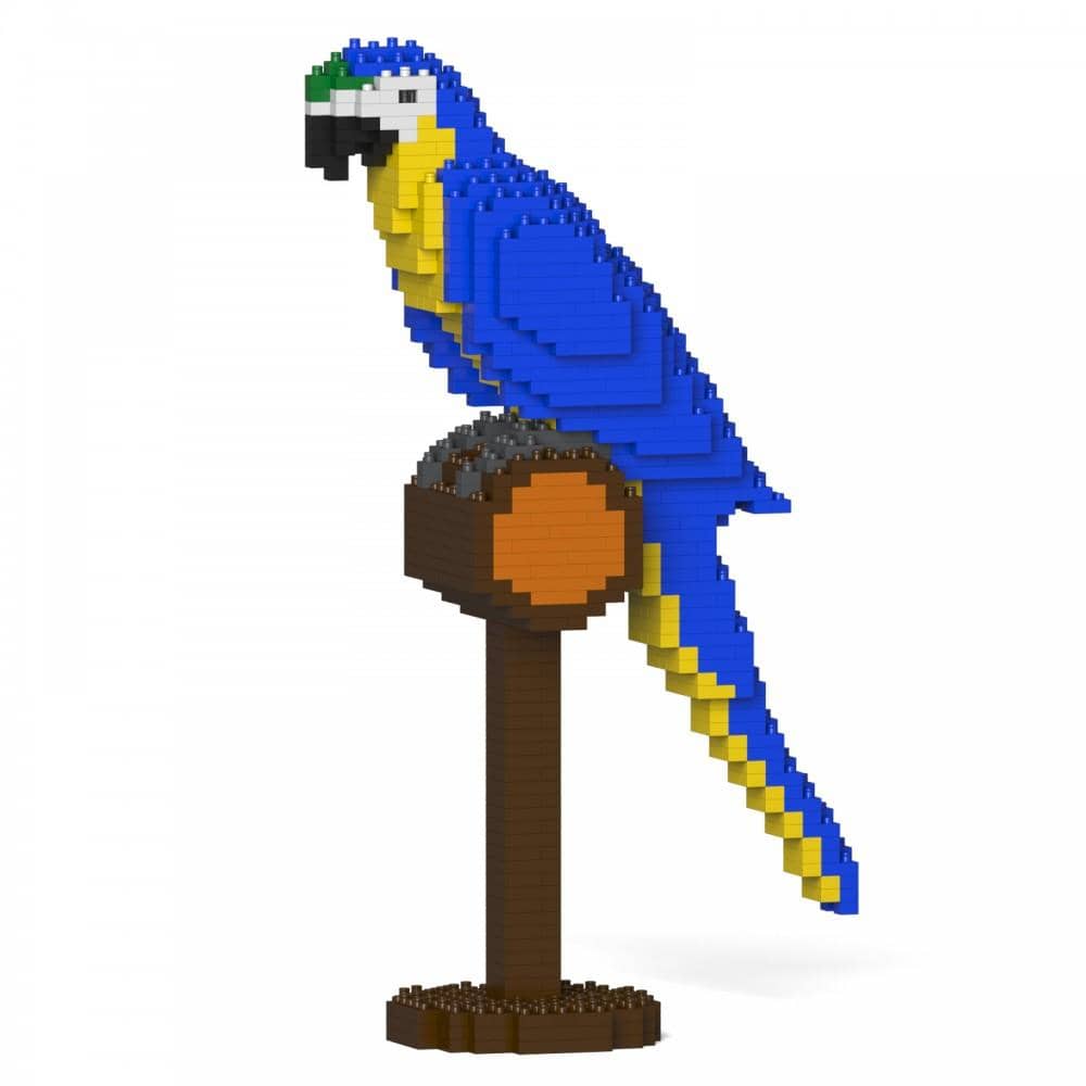 Macaw Building Kit Interlocking Blocks Pet Building Kit