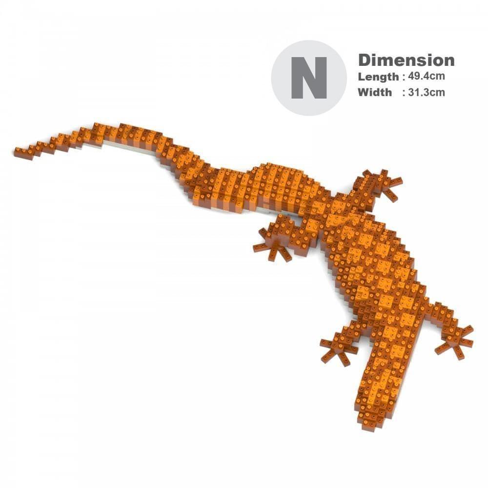 Red Ackie Building Kit Interlocking Blocks Pet Building Kit