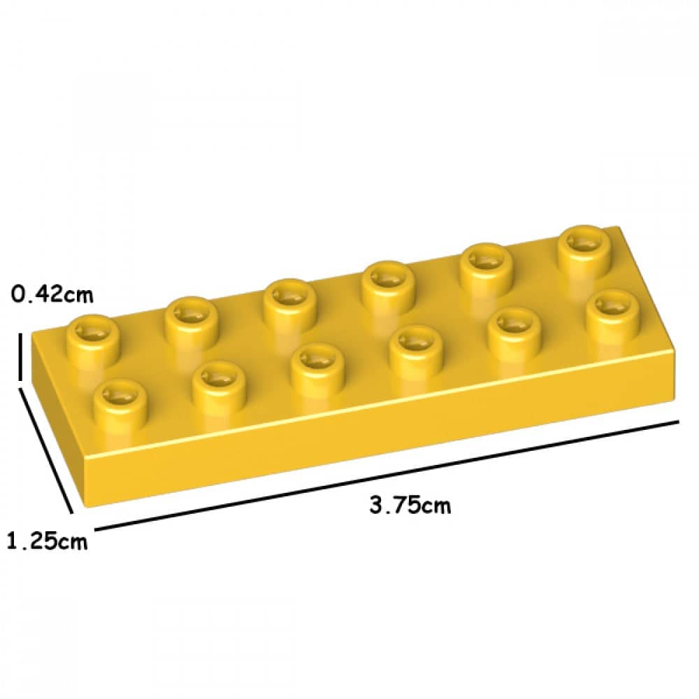 (SMALL) Colered Individual Bricks 2x2 Building Kit Interlocking Blocks Pet Building Kit