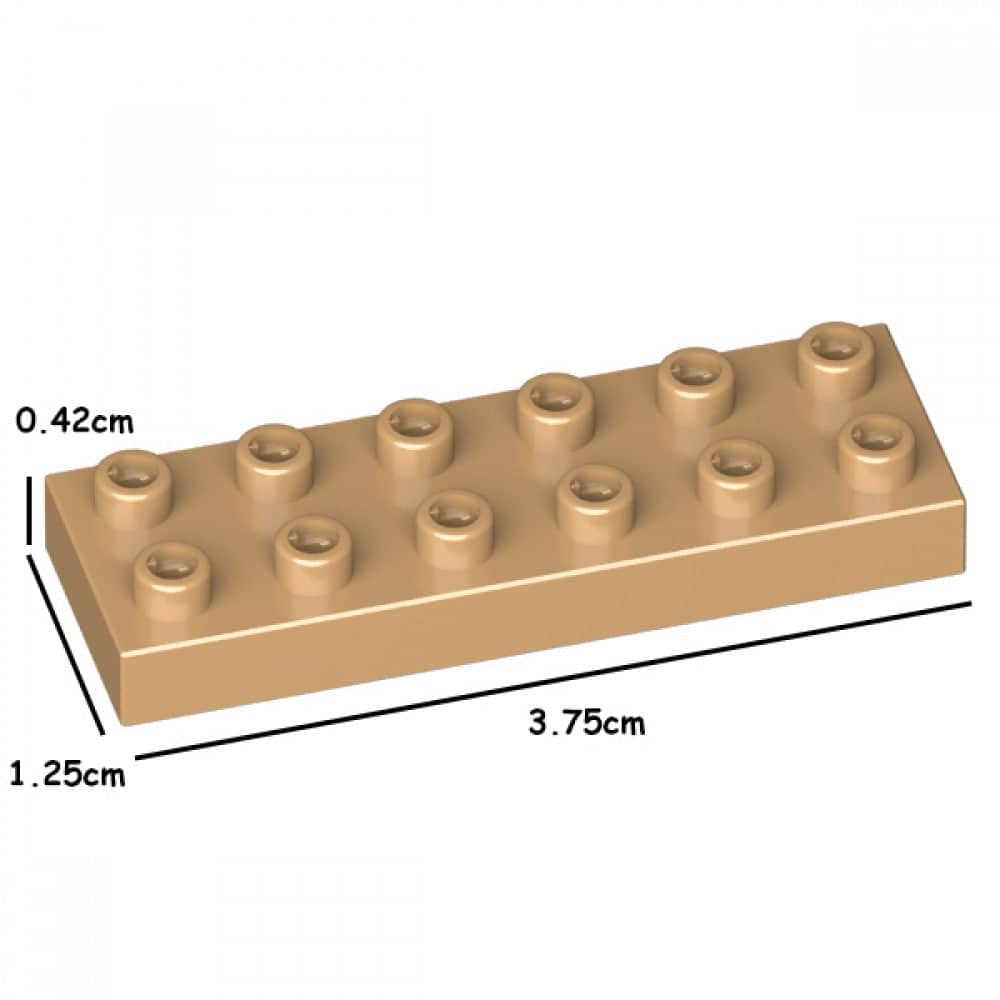 (SMALL) Colered Individual Bricks 2x2 Building Kit Interlocking Blocks Pet Building Kit