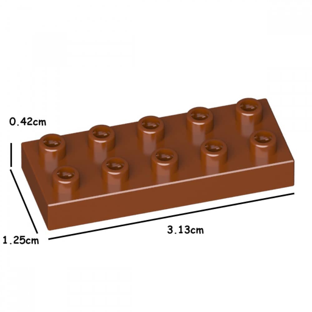 (SMALL) Colered Individual Bricks 2x2 Building Kit Interlocking Blocks Pet Building Kit