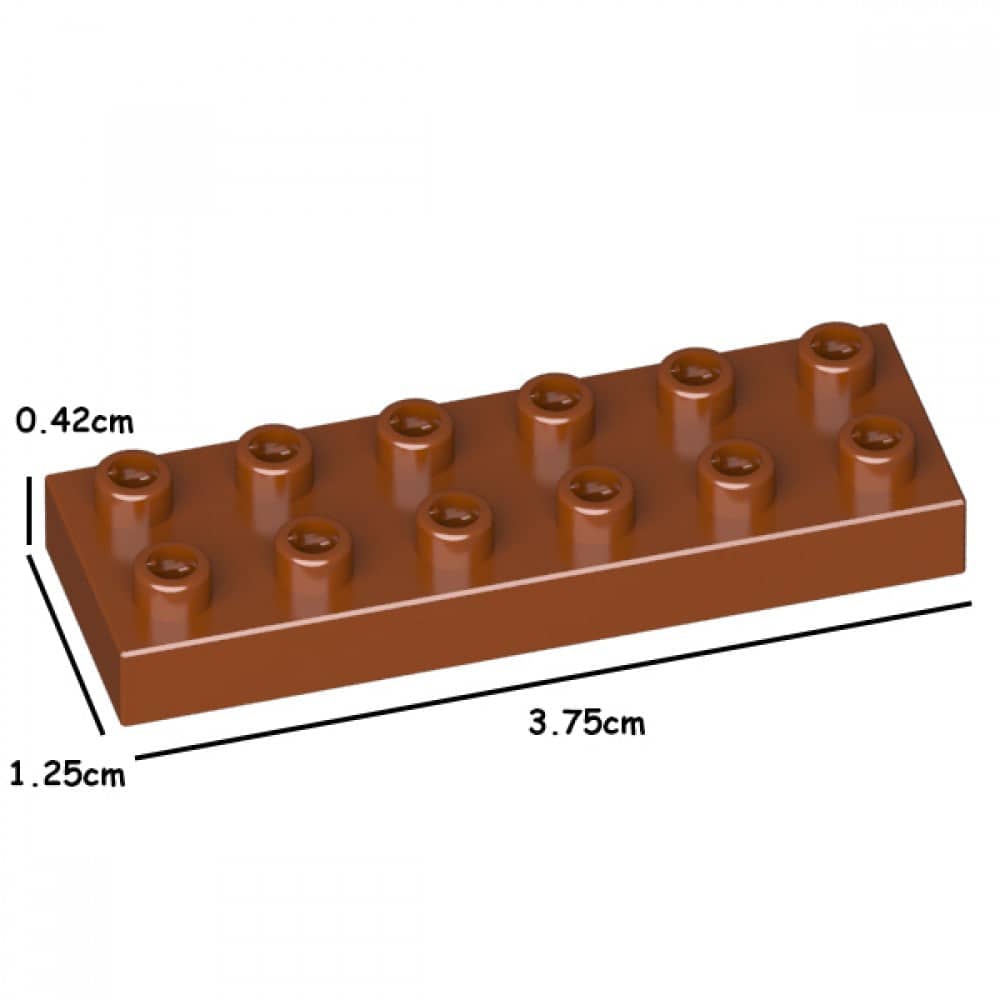 (SMALL) Colered Individual Bricks 2x2 Building Kit Interlocking Blocks Pet Building Kit