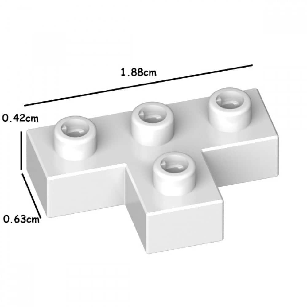 (SMALL) Colered Individual Bricks 2x2 Building Kit Interlocking Blocks Pet Building Kit