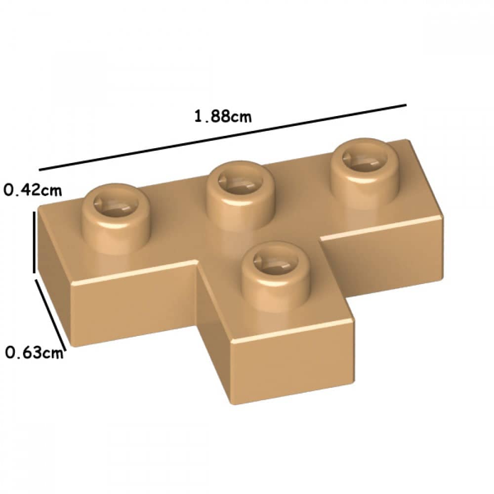 (SMALL) Colered Individual Bricks 2x2 Building Kit Interlocking Blocks Pet Building Kit