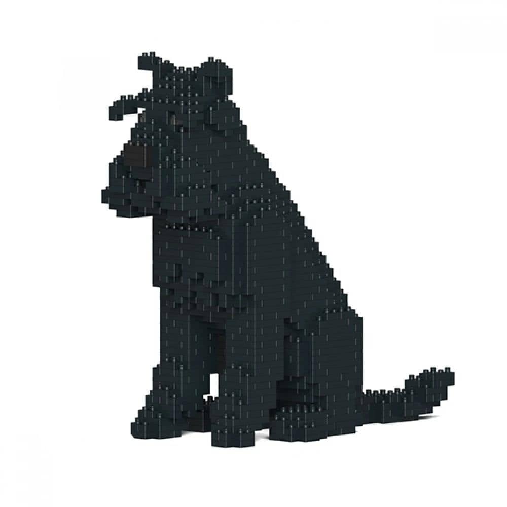 Schnauzer Building Kit Interlocking Blocks Pet Building Kit