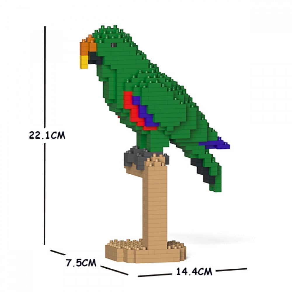 Eclectus Building Kit Interlocking Blocks Pet Building Kit